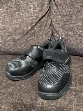NEW LARNMERN Men's 6 Steel Toe Work Safety Shoes Lightweight Breathable